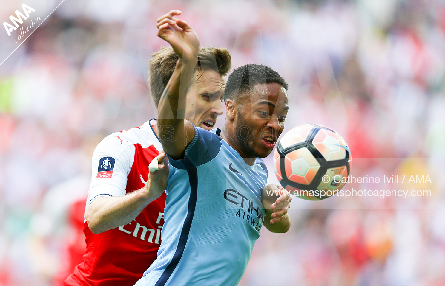 04 September 2016 - International Friendly - England U20 v Brazil U20 - Blurred image of Nike Ordem Match ball 368808