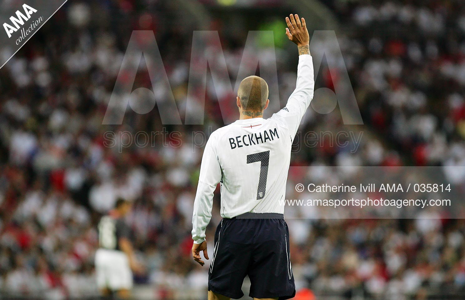 25 May 2008 - International Football Friendly - England v USA  - David Beckham