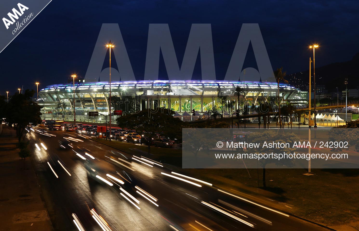 12 June 2013 - The Estadio Jornalista Mario Filho / Maracana Stadium in Rio de Janeiro, Brazil