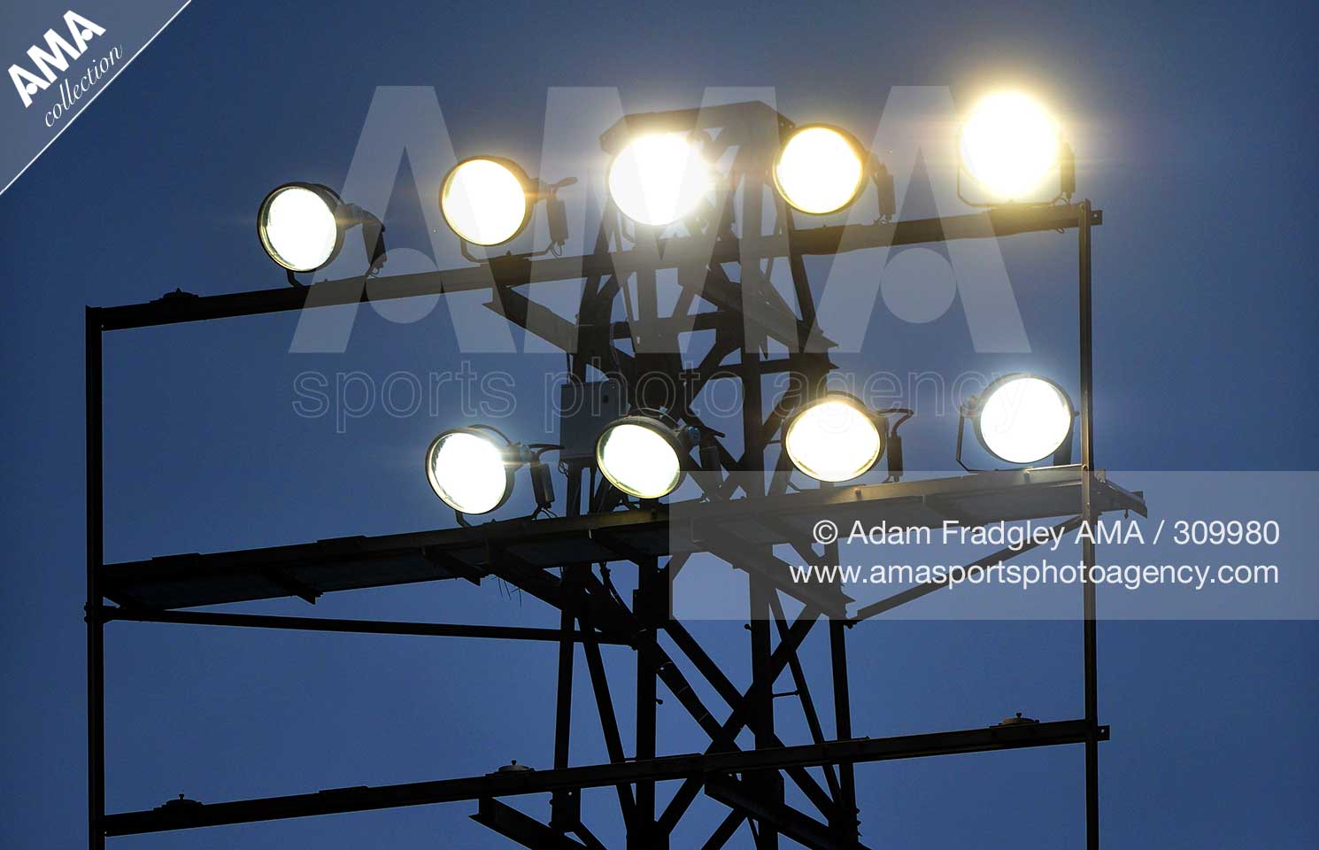 Floodlights at Edgar Street  © Adam Fradgley / AMA 309980