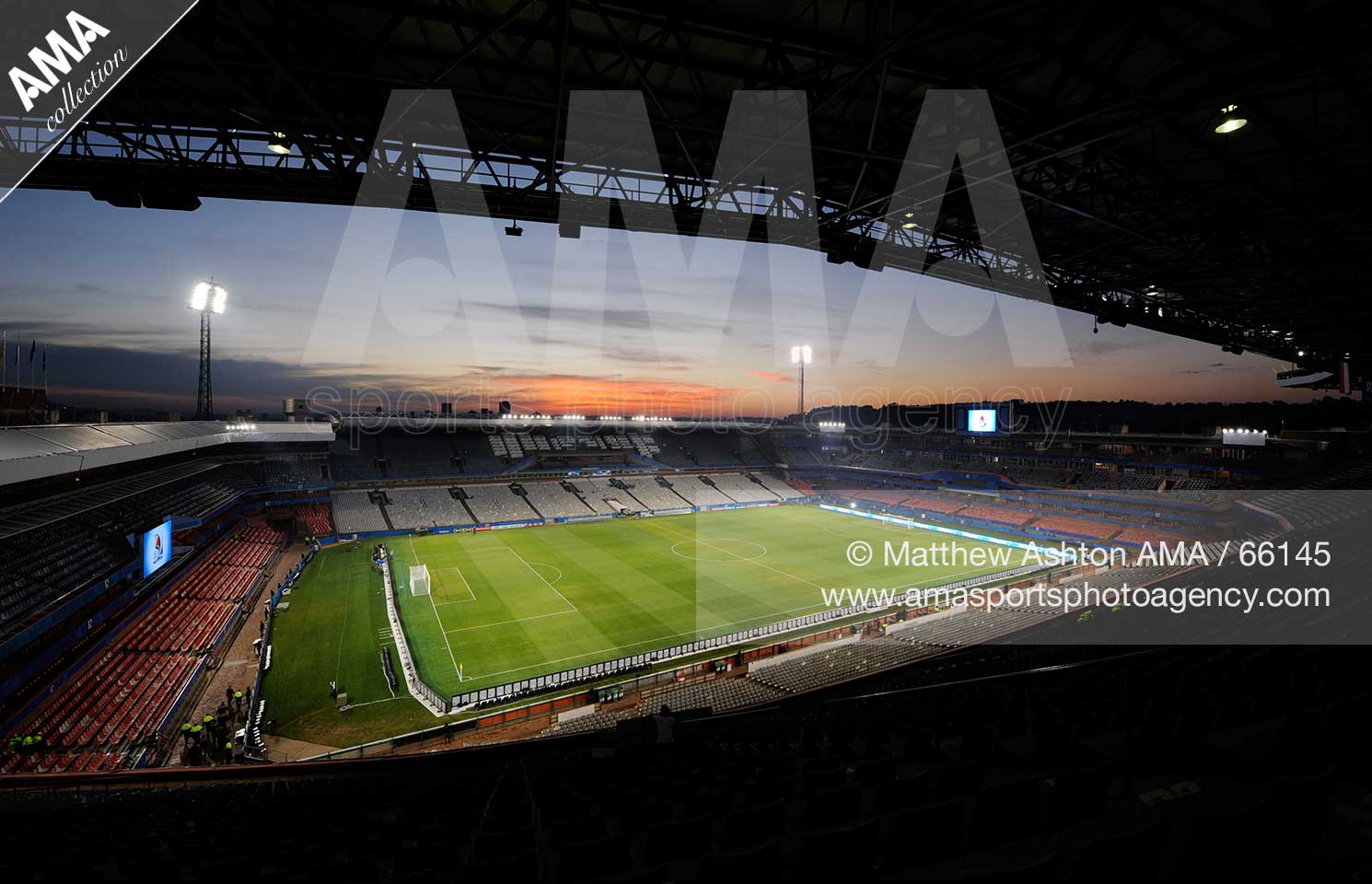 Loftus Versfeld Stadium in Tshwane / Pretoria, South Africa. Venue for the FIFA Confederations Cup South Africa 2009 and the 2010 FIFA World Cup in South Africa. 