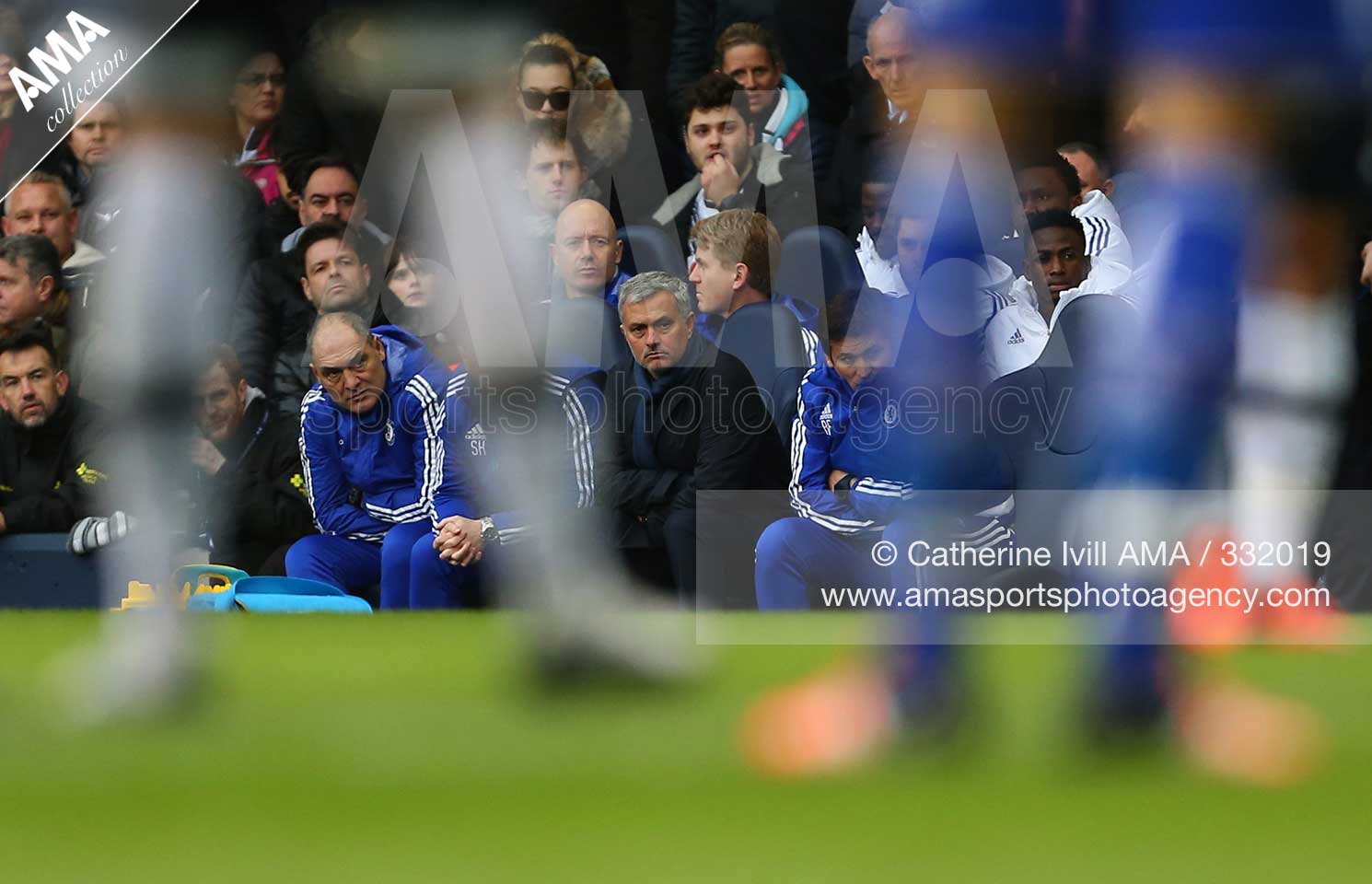 Barclays Premier League - Tottenham Hotspur v Chelsea - Jose Mourinho Manager / head coach of Chelsea