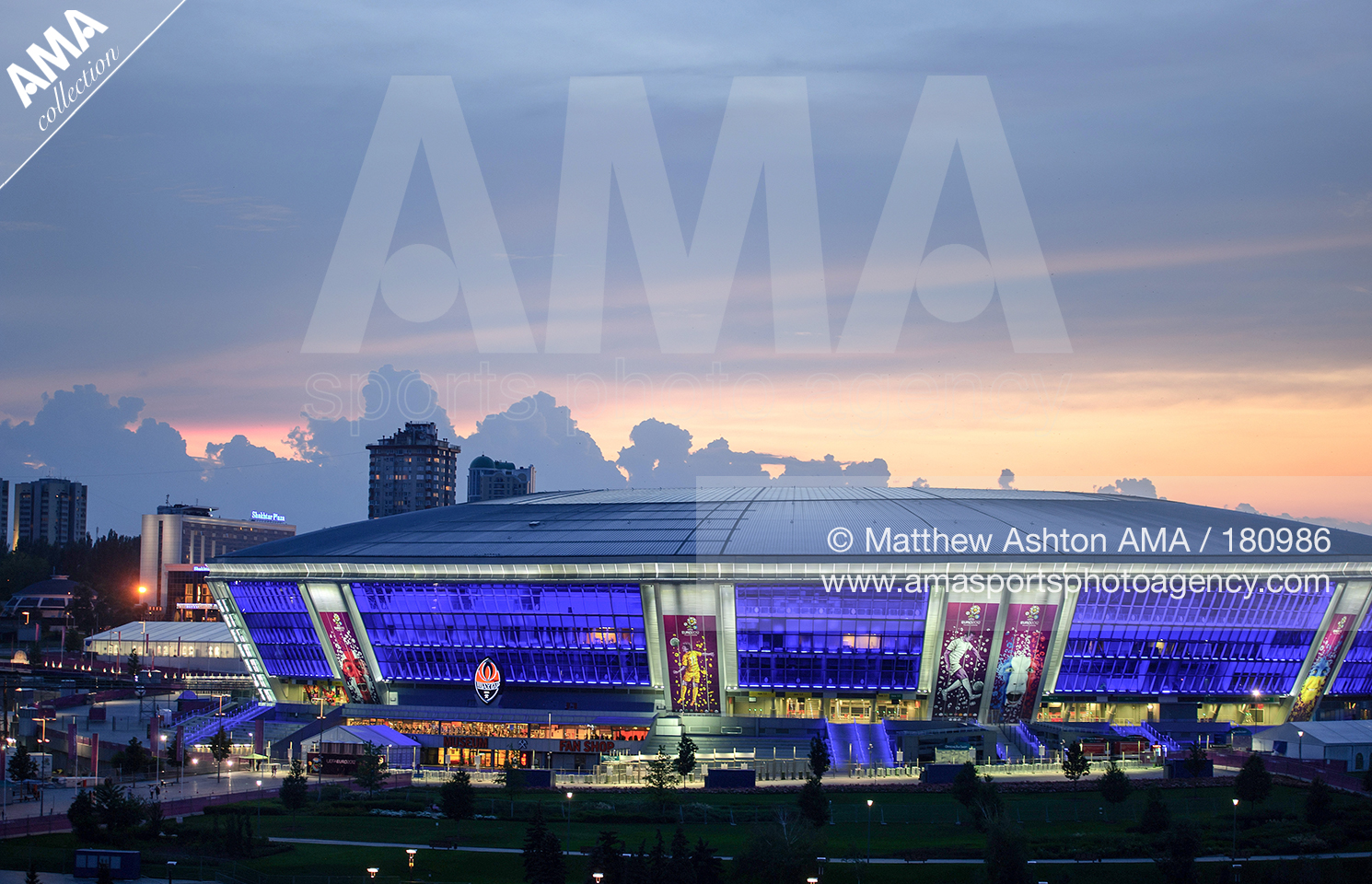 UEFA European Championships  Euro 2012 - Group D - Donbass Arena - Donbass Arena Stadium in Donetsk. Home of Shakhtar Donetsk and venue for the UEFA European Championships  Euro 2012 180986