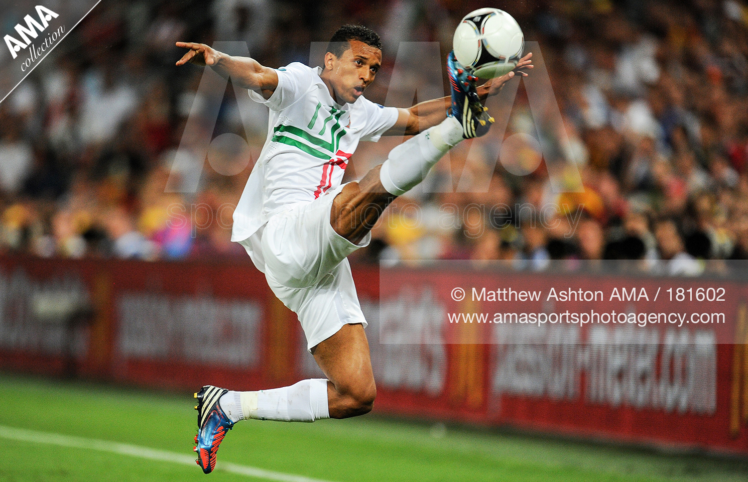 UEFA European Championships  Euro 2012 - Semi Final - Portugal v Spain - Nani of Portugal 181602