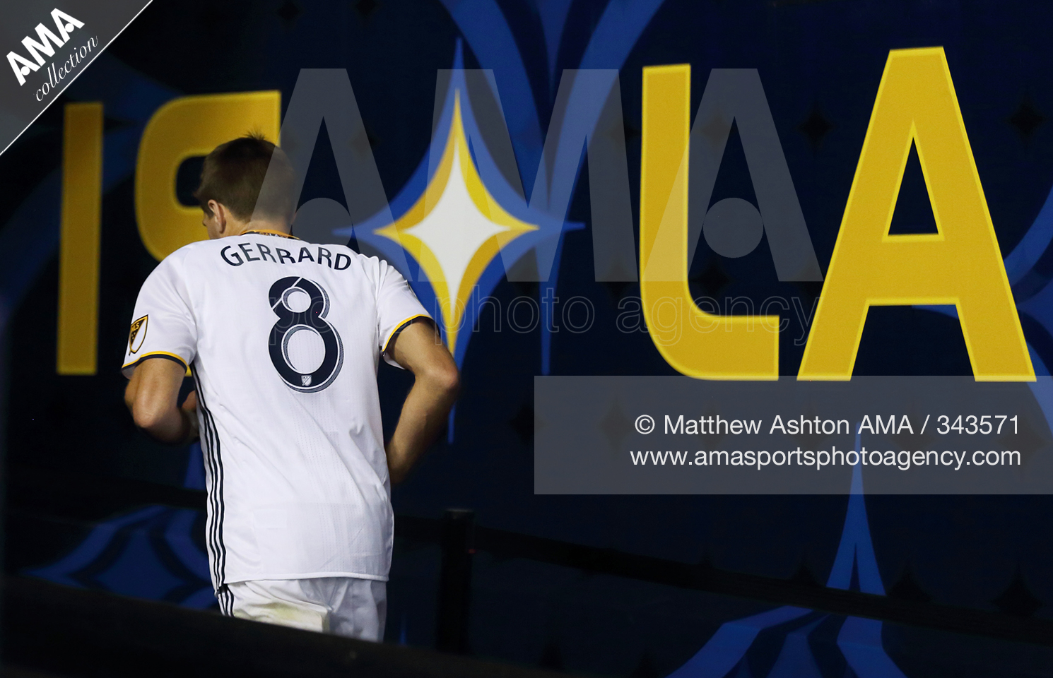Matthew Ashton LA GALAXY Steven Gerrard