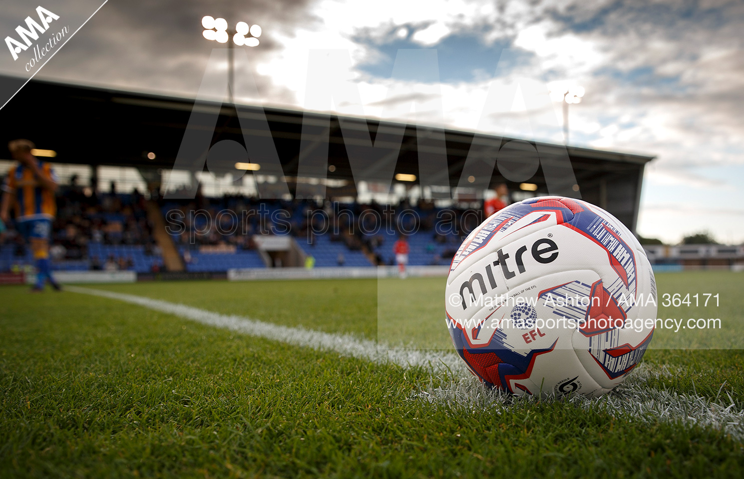 EFL Cup Round One - Shrewsbury Town v Huddersfield Town - Mitre official match ball of the EFL